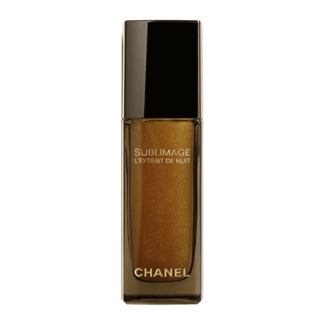 extrait de nuit chanel|Chanel sublimage night serum.